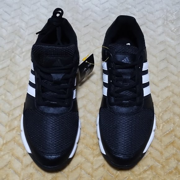 Men's Adidas Tech Response Golf Shoes Black & White Size US 7 Brand NWT - Picture 1 of 8